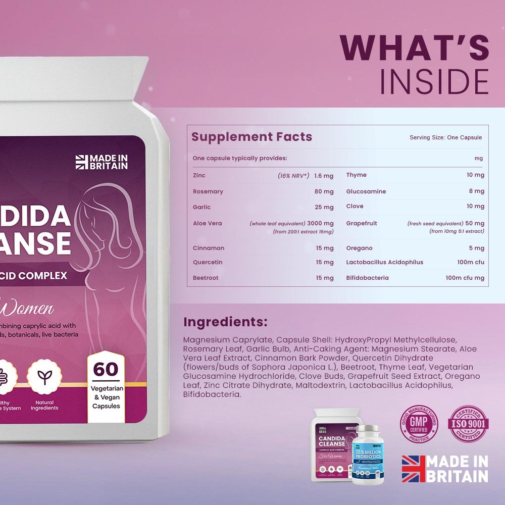 Ultimate Health Bundle – Candida Cleanse & 22.5 Billion Probiotic Supplement