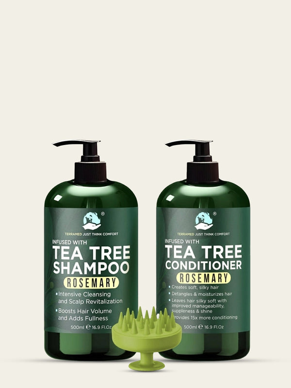 Rosemary & Tea Tree Shampoo and Conditioner