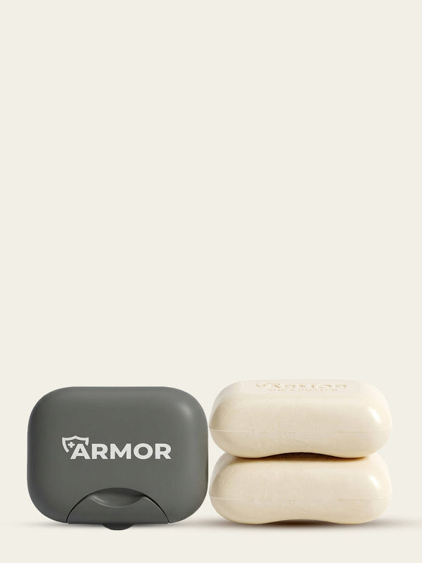 Shea Butter Antifungal Soap + Case