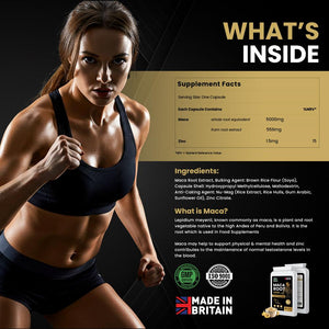 Maca Root 5000mg with Zinc