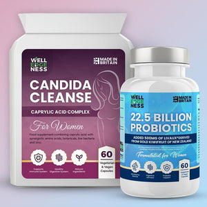 Ultimate Health Bundle – Candida Cleanse & 22.5 Billion Probiotic Supplement