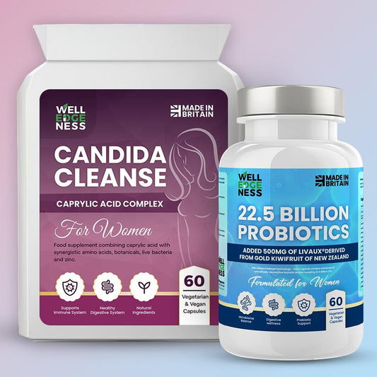 Ultimate Health Bundle – Candida Cleanse & 22.5 Billion Probiotic Supplement
