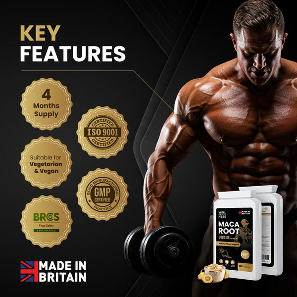 Maca Root 5000mg with Zinc