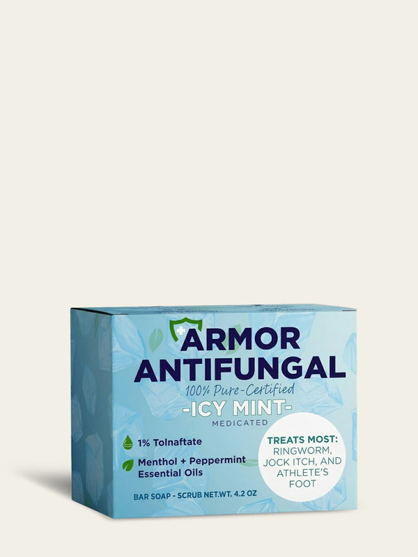 Mint Antifungal Soap + Case