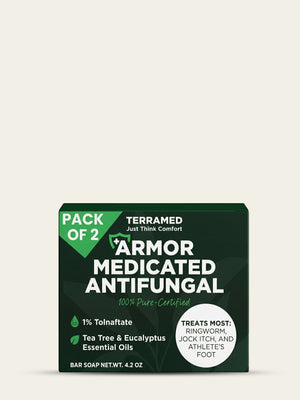 Antifungal Soap + Scrubber