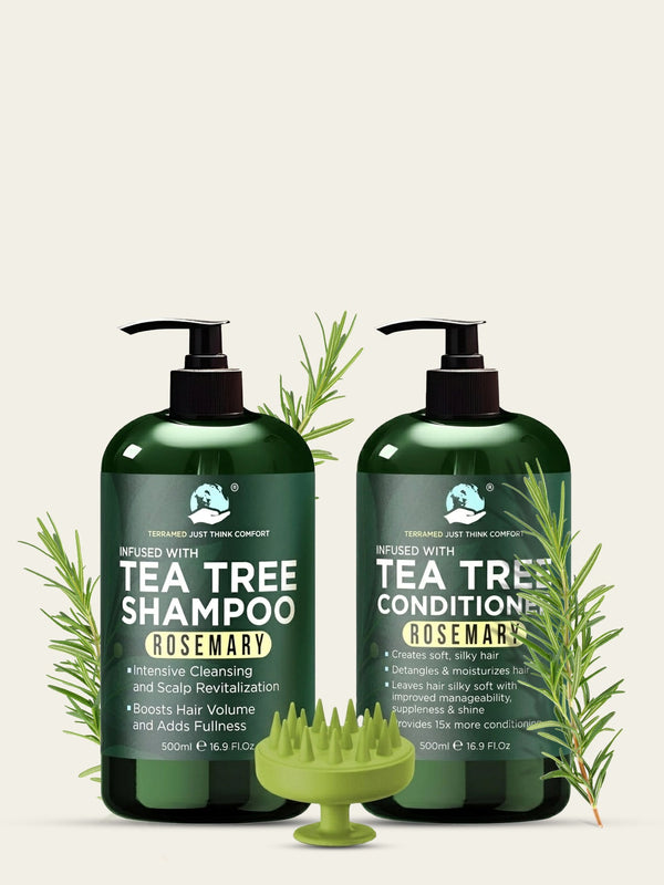 Rosemary & Tea Tree Shampoo and Conditioner