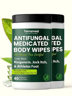 Antifungal Body Wipes - 2 pack