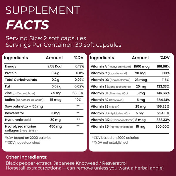 Hair Growth Vitamins Women