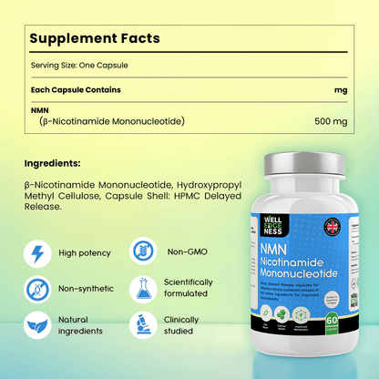 Pure NMN | Nicotinamide Mononucleotide