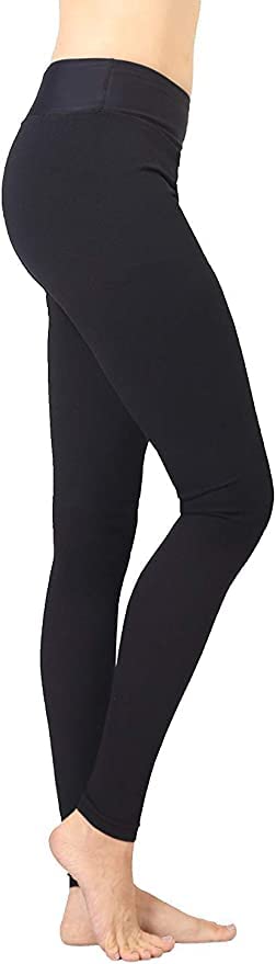 Extra Firm Footless Graduated Compression Microfiber Leggings Opaque Tights for Women (20-30 mmHg) with Control Top (XX-Large)