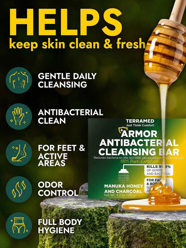 Antibacterial Soap +Scrubber