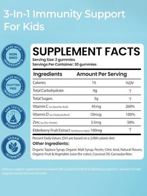 Kids Elderberry Gummies