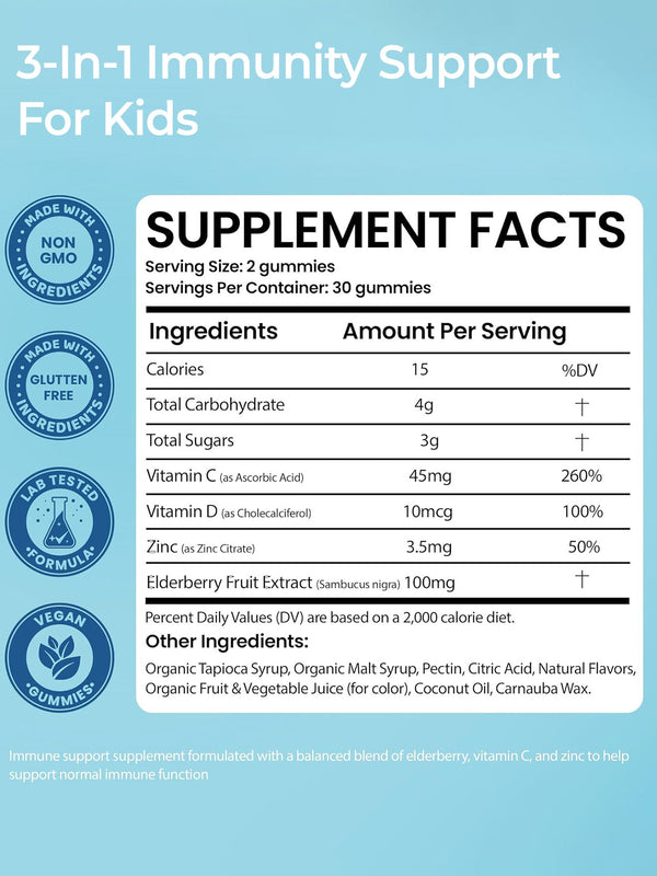 Kids Elderberry Gummies