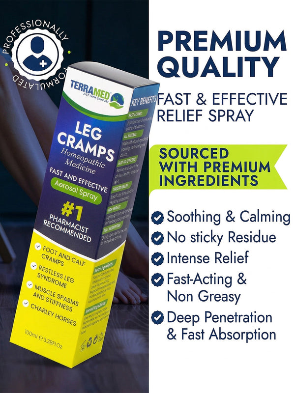 Leg Cramps Relief Spray
