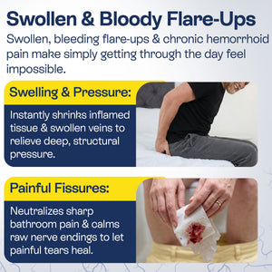 Hemorrhoid Cream | Fast Relief for Pain, Itching & Discomfort