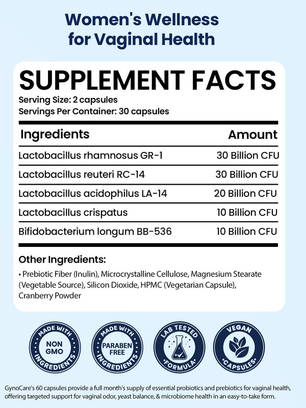 Vaginal Probiotic Capsules