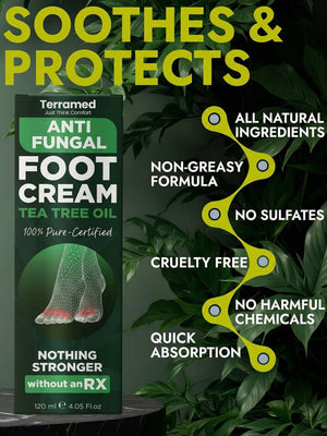 Antifungal feet cream