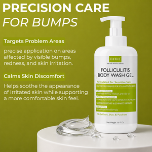 Folliculitis body wash gel