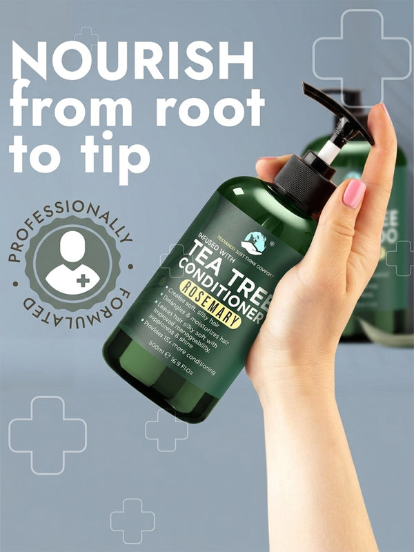 Rosemary & Tea Tree Shampoo and Conditioner
