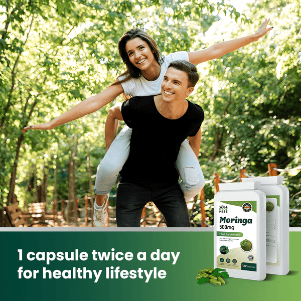 Organic Moringa Capsules 500mg