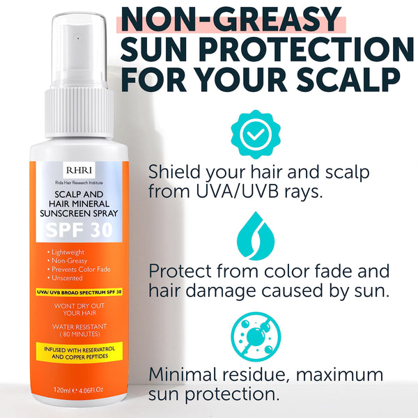Premium SPF 30 Hair Sunscreen Spray