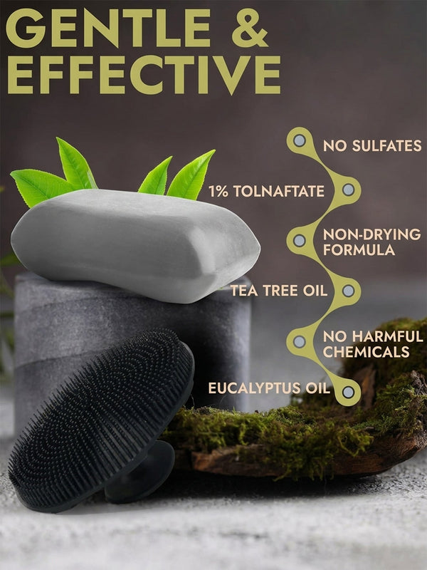 Antifungal Soap + Scrubber