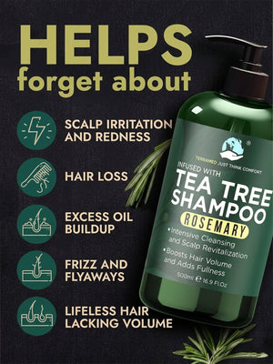 Rosemary & Tea Tree Shampoo and Conditioner