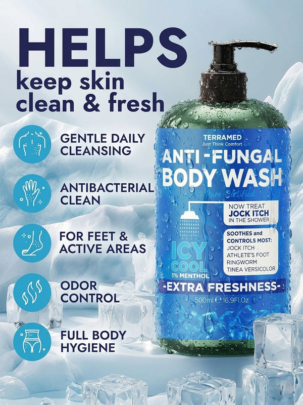 Menthol Antifungal Body Wash