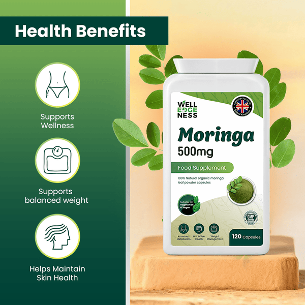 Organic Moringa Capsules 500mg