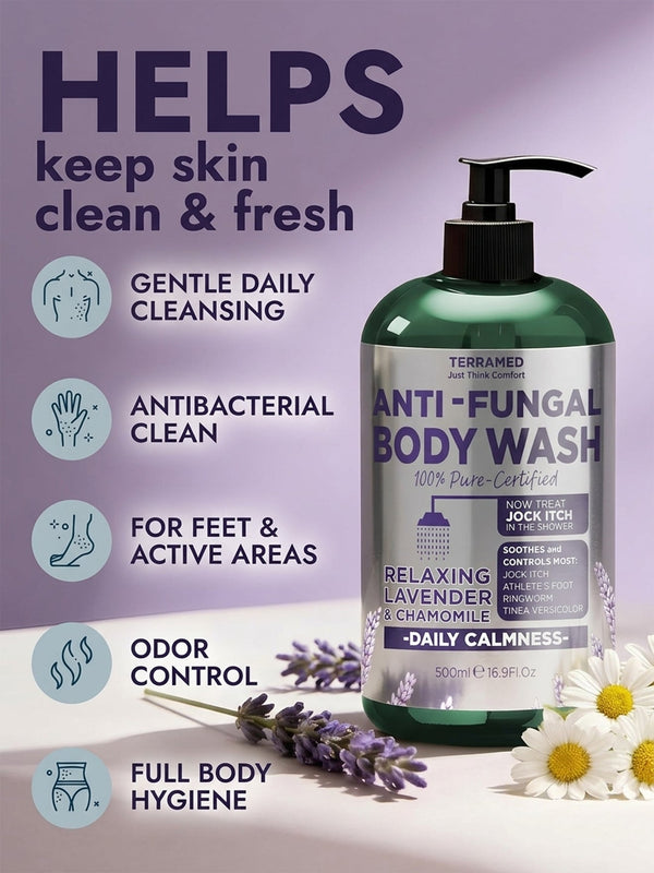 Lavender Antifungal Body Wash