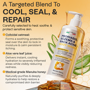Psoriasis Body Wash | Itch, Redness & Flake Relief