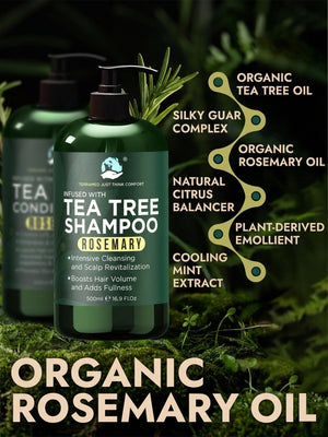 Rosemary & Tea Tree Shampoo and Conditioner