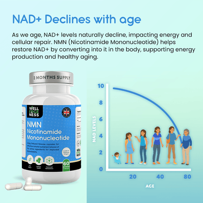 Pure NMN | Nicotinamide Mononucleotide