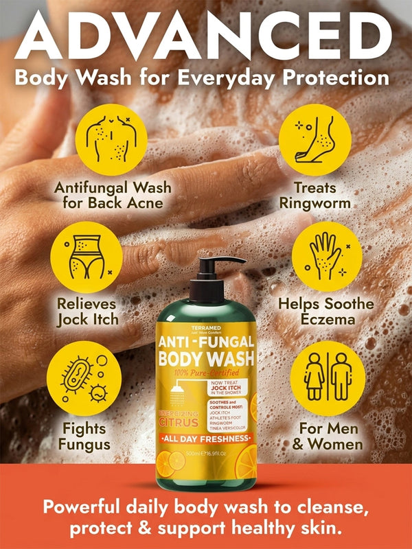 Citrus Antifungal Body Wash