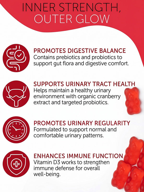 Cranberry UTI Gummies