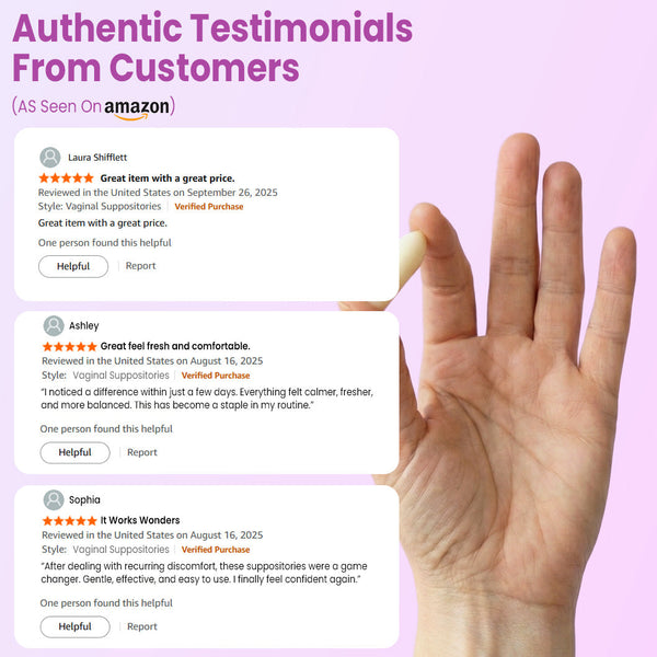 Vaginal Probiotic Suppositories