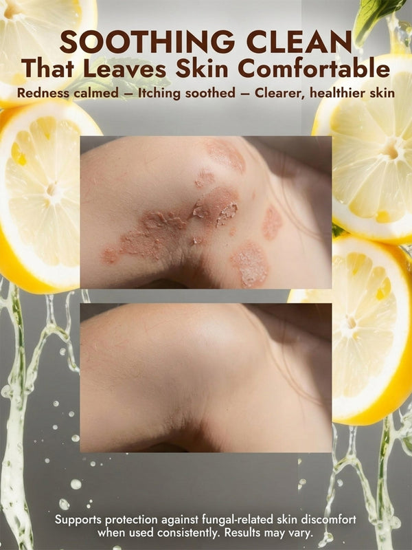 Citrus Antifungal Soap + Scrubber