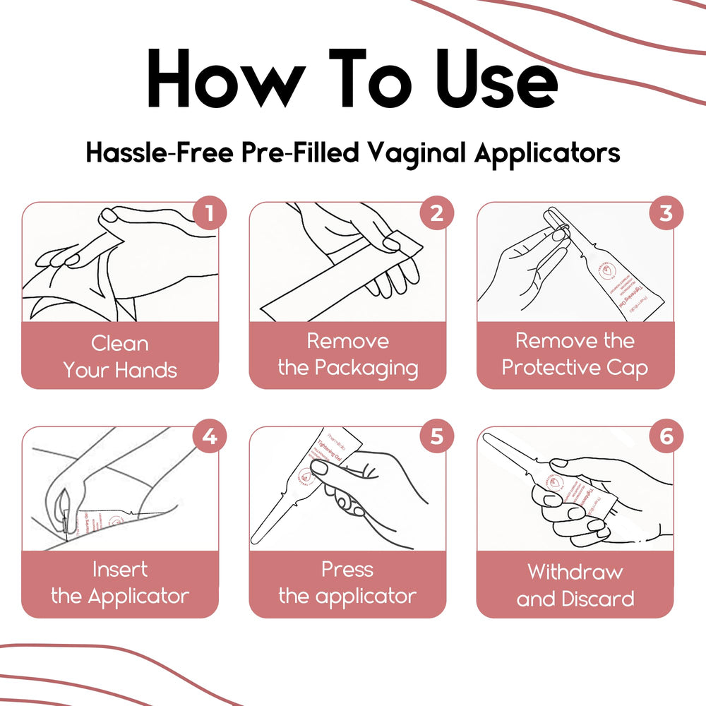 Pharmlitalia Vaginal Tightening Gel for Intimate Hydration & Rejuvenation - Natural Tightening Support for Vaginal Health - Feminine Care Gel for Dryness, Firmness & Moisture Balance