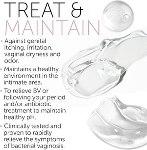 Terramed Just Think Comfort Bacterial Vaginosis Treatment - Natural Vaginal Prefilled Homeopathic Applicators for Odor, Discharge, Itching, Vaginal Microbiota Imbalance and Discomfort (Pack of 2)