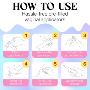 Terramed Just Think Comfort Vag Tightening Gel for Intimate Hydration & Rejuvenation - Natural Tightening Support for Vag Health - Feminine Care Gel for Dryness, Firmness & Moisture Balance 15 Count