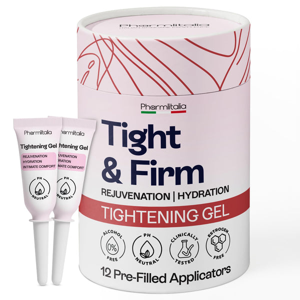Pharmlitalia Vaginal Tightening Gel for Intimate Hydration & Rejuvenation - Natural Tightening Support for Vaginal Health - Feminine Care Gel for Dryness, Firmness & Moisture Balance
