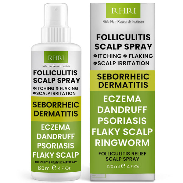 Folliculitis Shampoo | Antifungal Shampoo for Seborrheic Dermatitis, Scalp Psoriasis & Dandruff | Soothes Itchy, Dry Scalp | Cleanses, Exfoliates & Removes Build-Up | Reactivates Hair Follicles