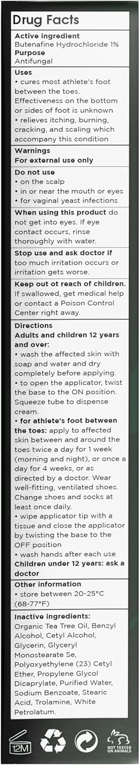Tea Tree Oil Antifungal Foot Gel