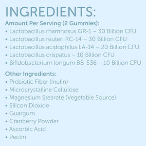 Vaginal Probiotics pH Balance Gummies