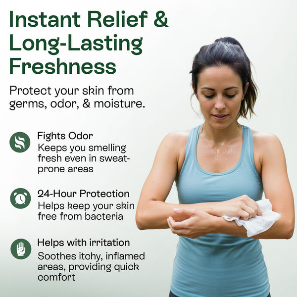 Body Wipes for Men & Women