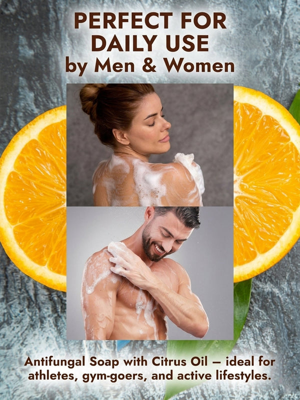 Citrus Antifungal Soap + Scrubber