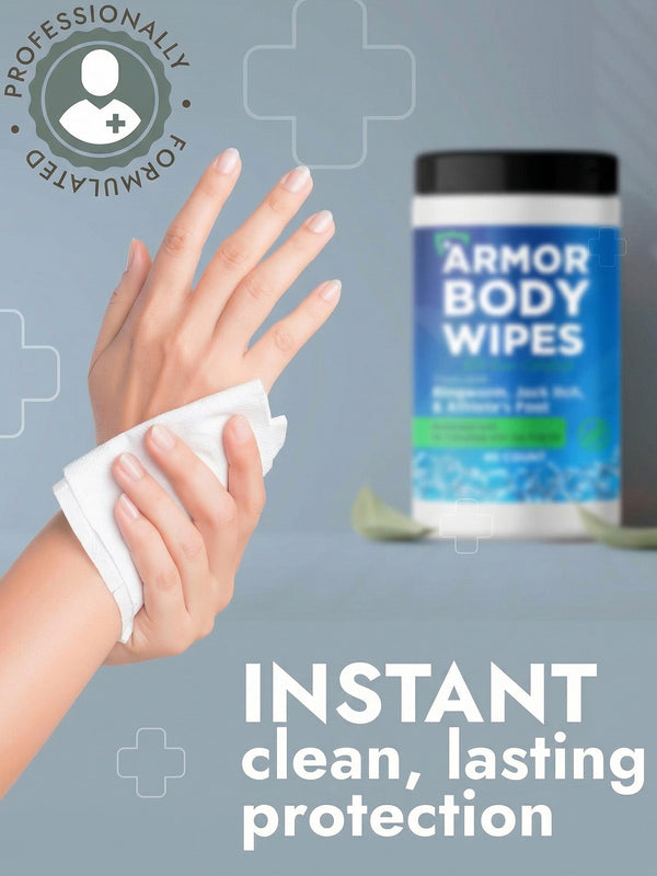 Cooling Antifungal Body Wipes