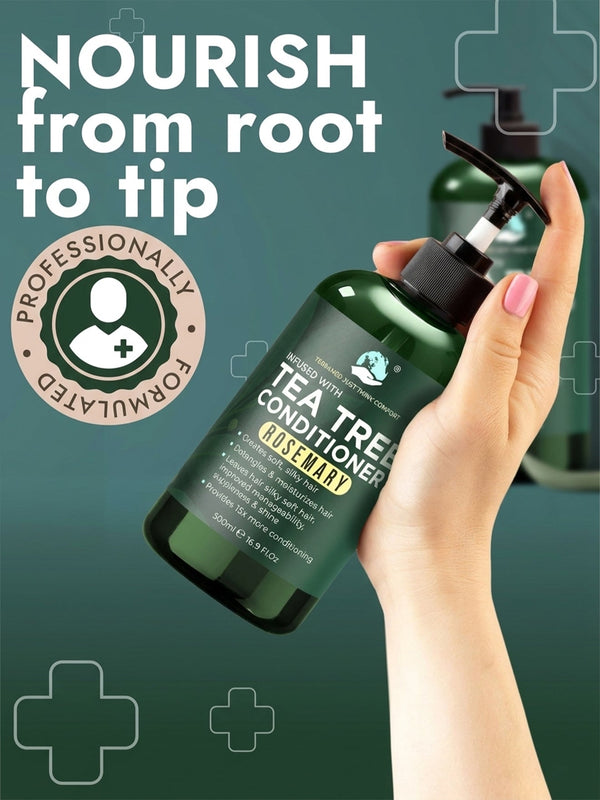 Rosemary & Tea Tree Shampoo and Conditioner
