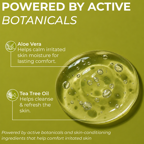 Folliculitis body wash gel