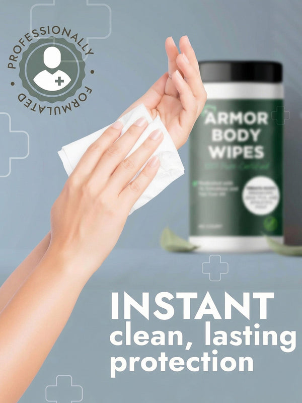 Antifungal Body Wipes - 2 pack